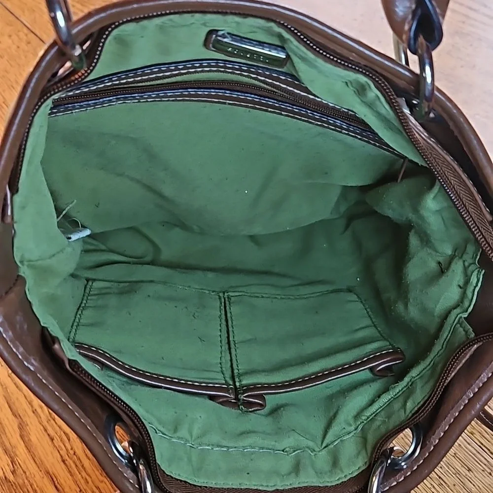 Rosetti New York Anemone Green Purse – Faux Leather Details‎